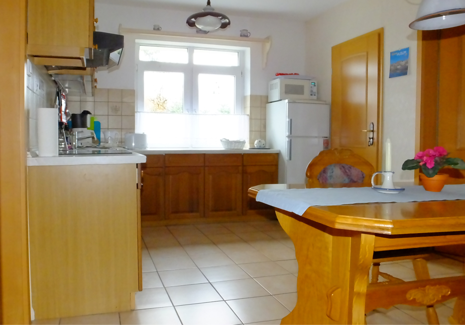 Kche vom Wohnzimmer